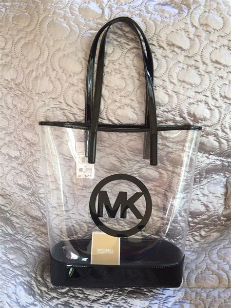 michael kors zebra tote bag|Michael Kors clear tote bags.